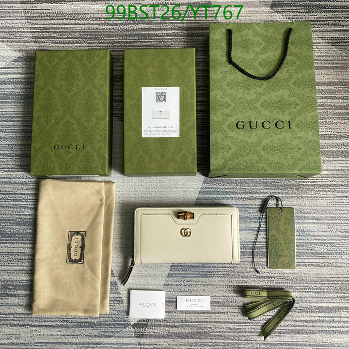 Gucci Bag-(Mirror)-Wallet-,Code: YT767,$: 99USD