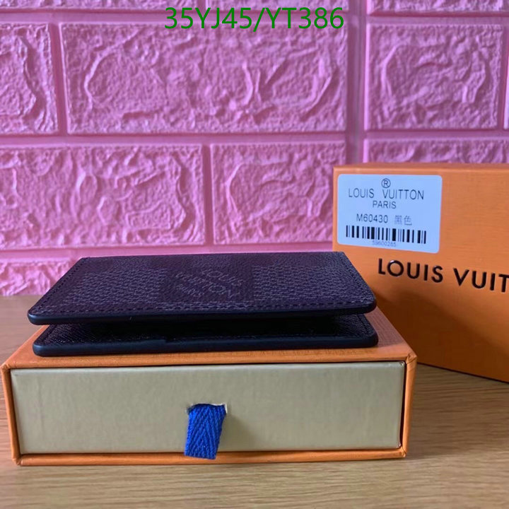 LV Bags-(4A)-Wallet-,Code: YT386,$: 35USD