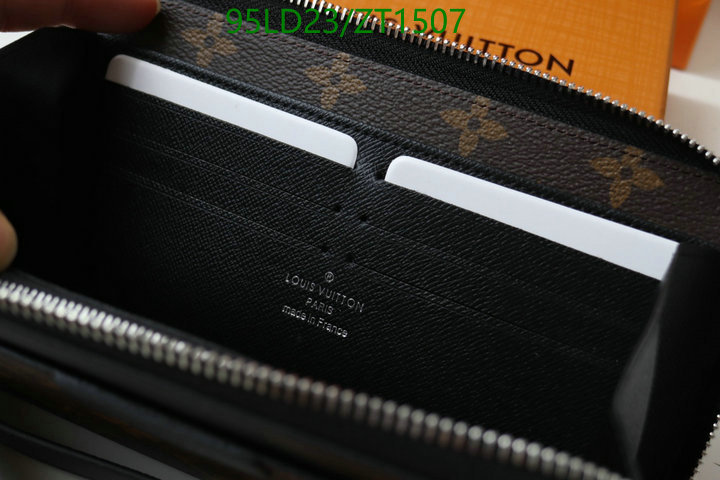 LV Bags-(Mirror)-Wallet-,Code: ZT1507,$: 95USD