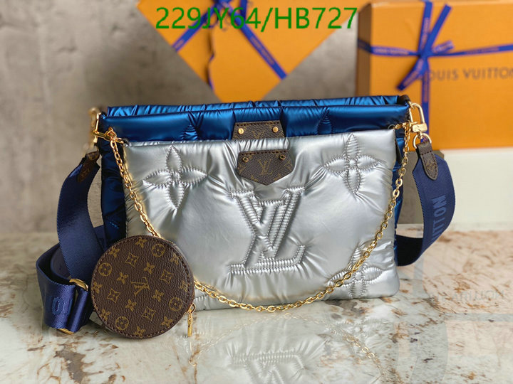 LV Bags-(Mirror)-New Wave Multi-Pochette-,Code: HB727,$: 229USD