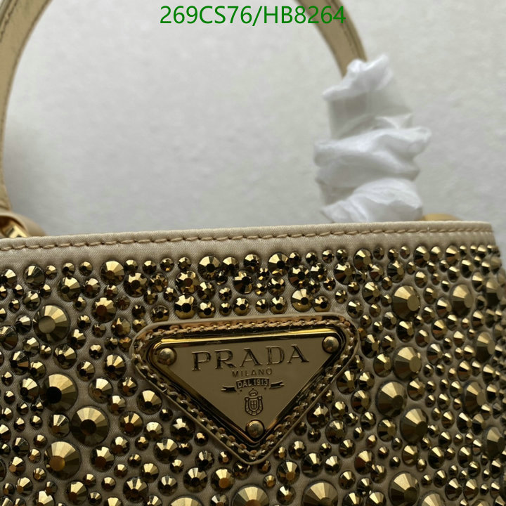 Prada Bag-(Mirror)-Diagonal-,Code: HB8264,$: 269USD