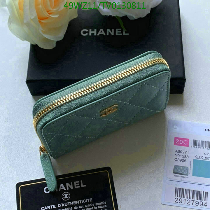 Chanel Bags ( 4A )-Wallet-,Code: TV0130811,$: 49USD