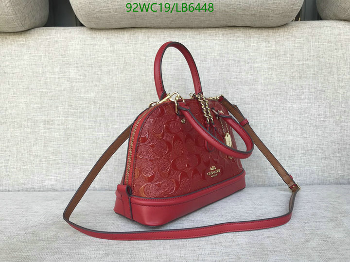 Coach Bag-(4A)-Handbag-,Code: LB6448,$: 92USD