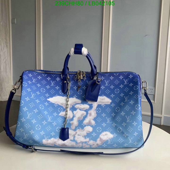 LV Bags-(Mirror)-Keepall BandouliRe 45-50-,Code: LB042105,$: 239USD