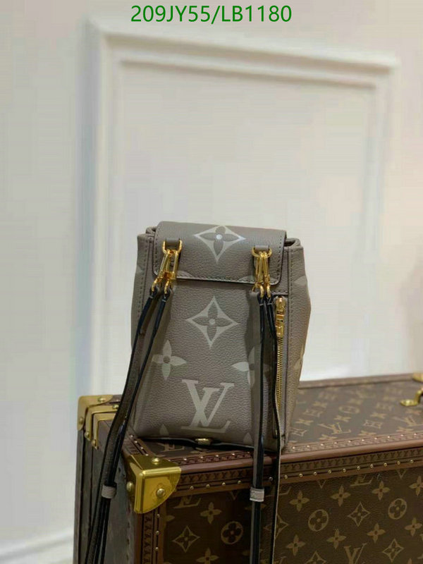 LV Bags-(Mirror)-Backpack-,Code: LB1180,$: 209USD