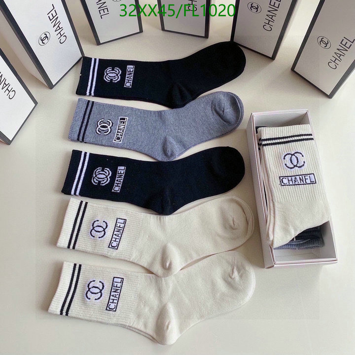 Sock-Chanel,Code: FL1020,$: 32USD