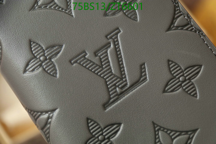 LV Bags-(Mirror)-Wallet-,Code: ZT6601,$: 75USD