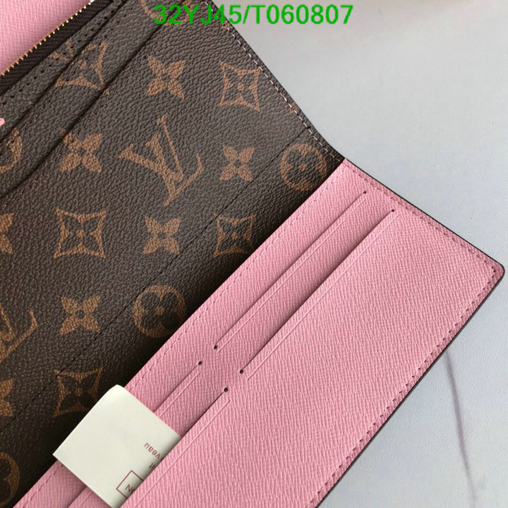 LV Bags-(4A)-Wallet-,Code: T060807,$: 32USD