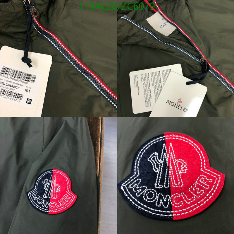 Down jacket Men-Moncler, Code: ZC6079,$: 119USD