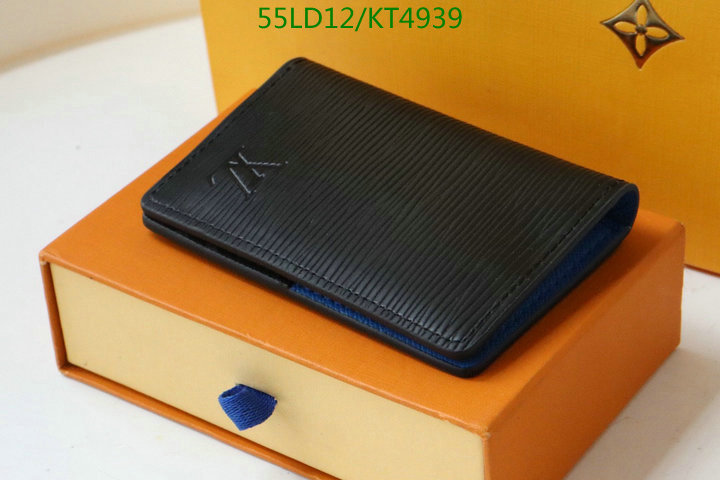 LV Bags-(Mirror)-Wallet-,Code: KT4939,$: 55USD