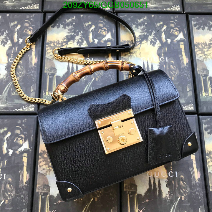 Gucci Bag-(Mirror)-Padlock,Code: GGB050651,$: 209USD