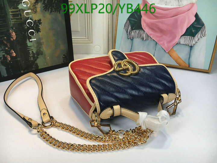 Gucci Bag-(4A)-Marmont,Code: YB446,$: 99USD