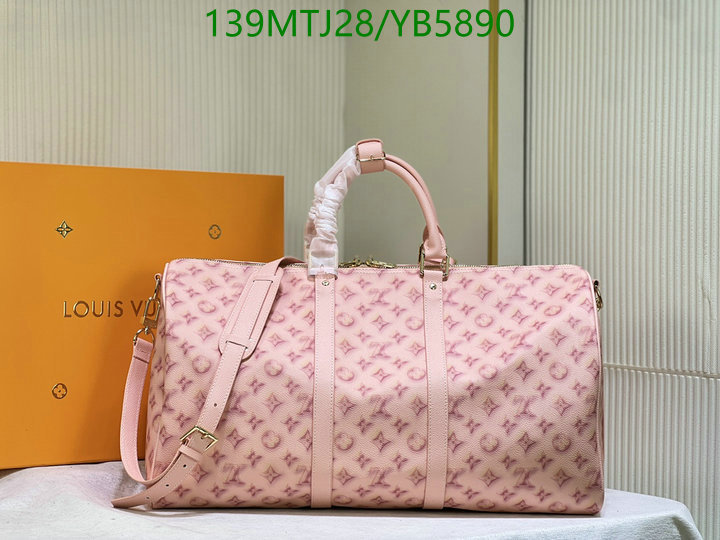 LV Bags-(4A)-Keepall BandouliRe 45-50-,Code: YB5890,$: 139USD