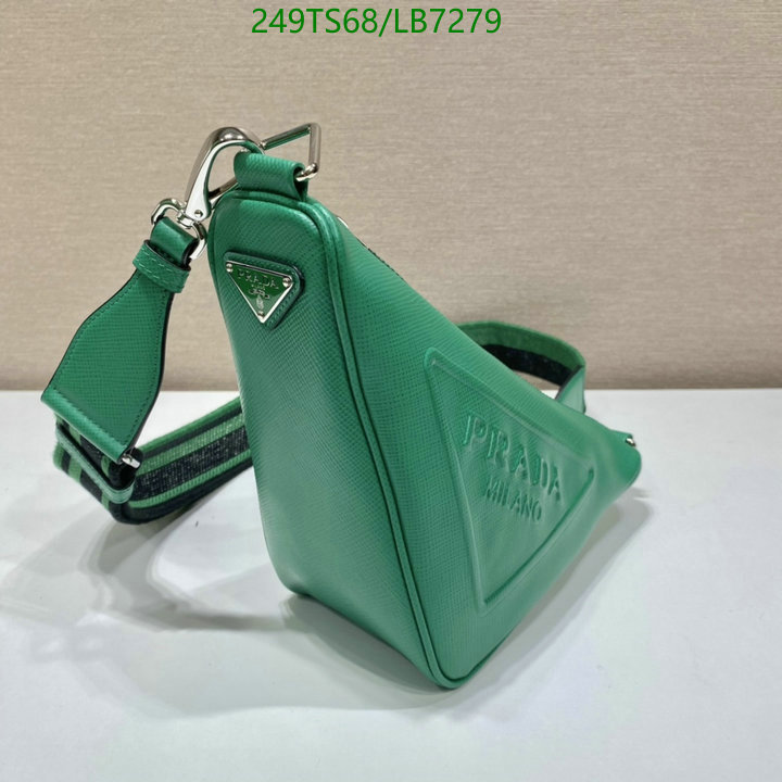 Prada Bag-(Mirror)-Triangle,Code: LB7279,$: 249USD