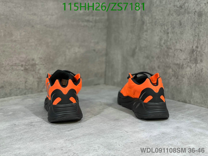 Men shoes-Adidas Yeezy Boost, Code: ZS7181,$: 115USD