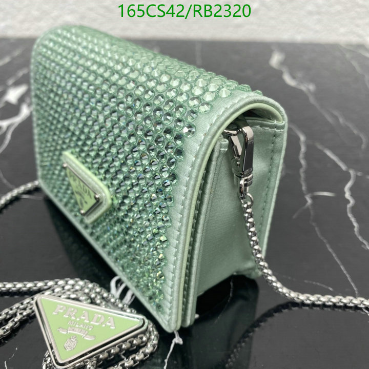 Prada Bag-(Mirror)-Diagonal-,Code: RB2320,$: 165USD