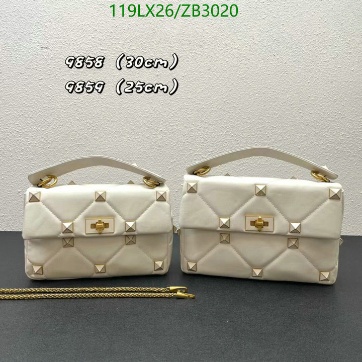 Valentino Bag-(4A)-Roman Stud-,Code: ZB3020,