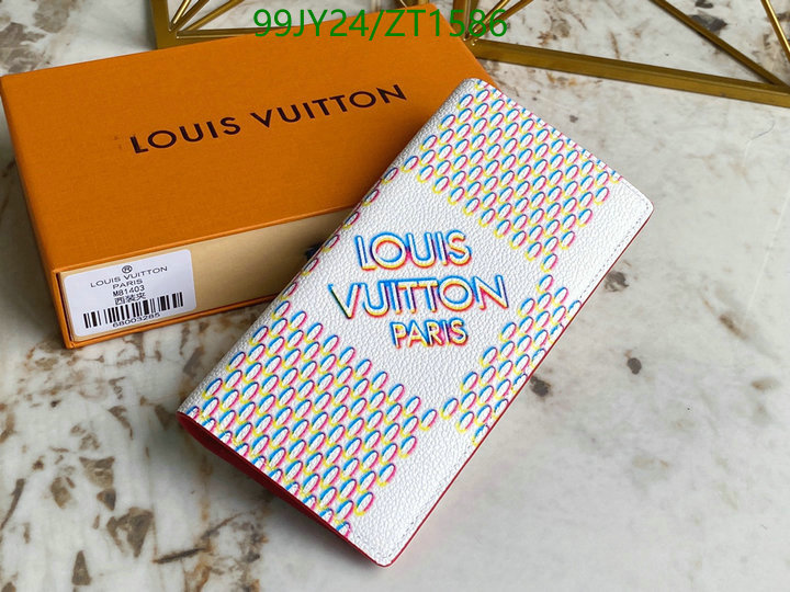 LV Bags-(Mirror)-Wallet-,Code: ZT1586,$: 99USD