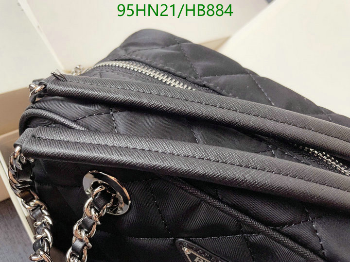 Prada Bag-(4A)-Handbag-,Code: HB884,$: 95USD