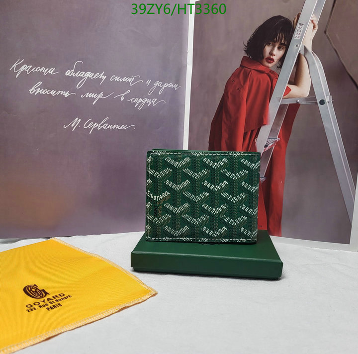 Goyard Bag-(4A)-Wallet-,Code: HT3360,$: 39USD