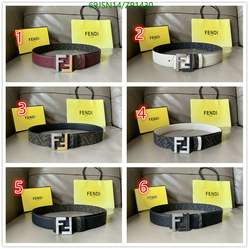 Belts-Fendi, Code: ZP1430,$: 69USD