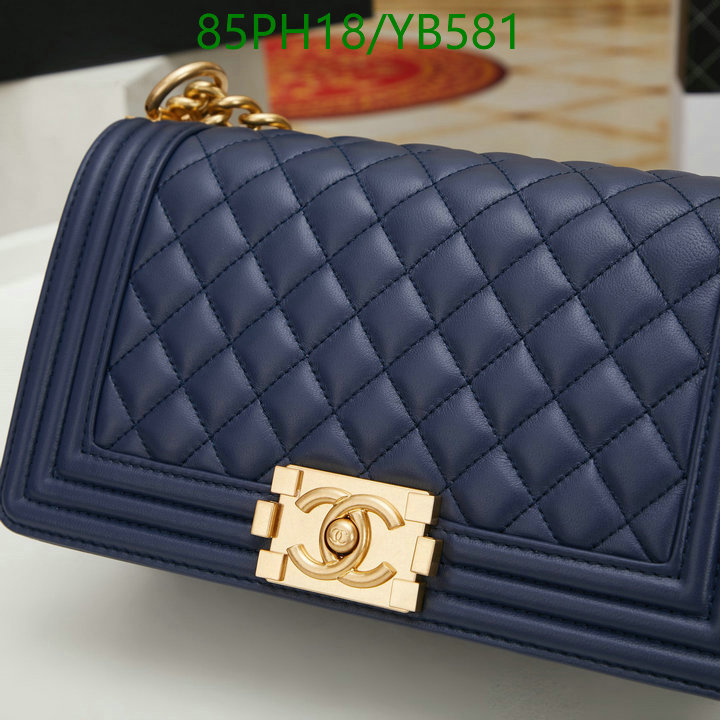 Chanel Bags ( 4A )-Le Boy,Code: YB581,$: 85USD