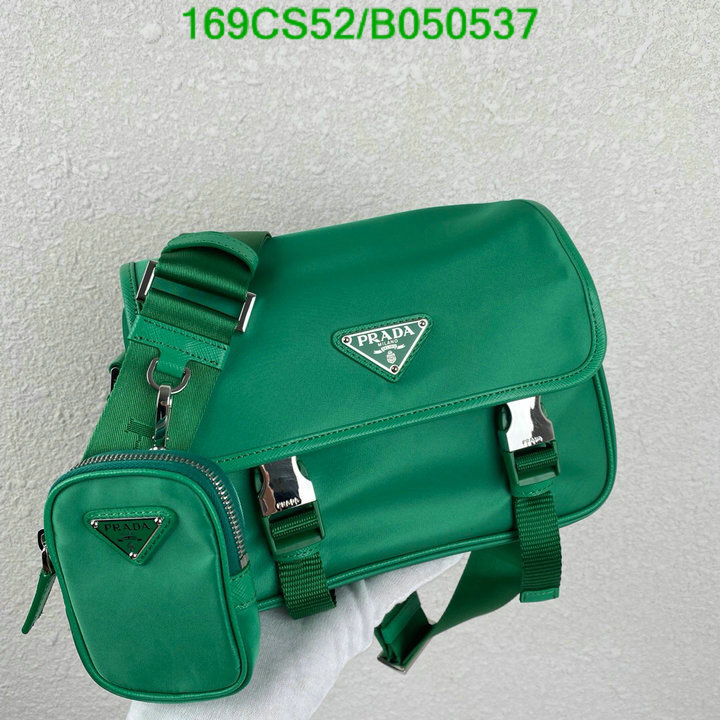 Prada Bag-(Mirror)-Diagonal-,Code: B050537,$: 169USD