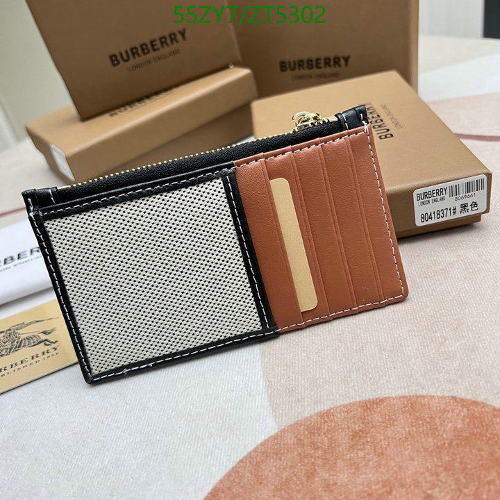 Burberry Bag-(4A)-Wallet-,Code: ZT5302,$: 55USD