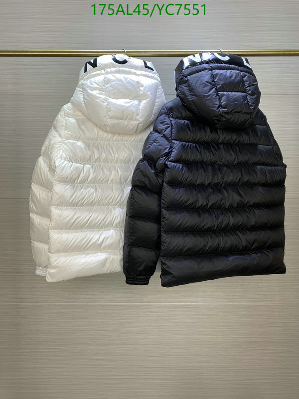 Down jacket Men-Moncler, Code: YC7551,$: 175USD