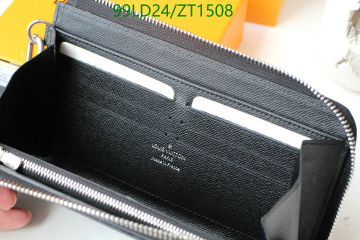 LV Bags-(Mirror)-Wallet-,Code: ZT1508,$: 99USD