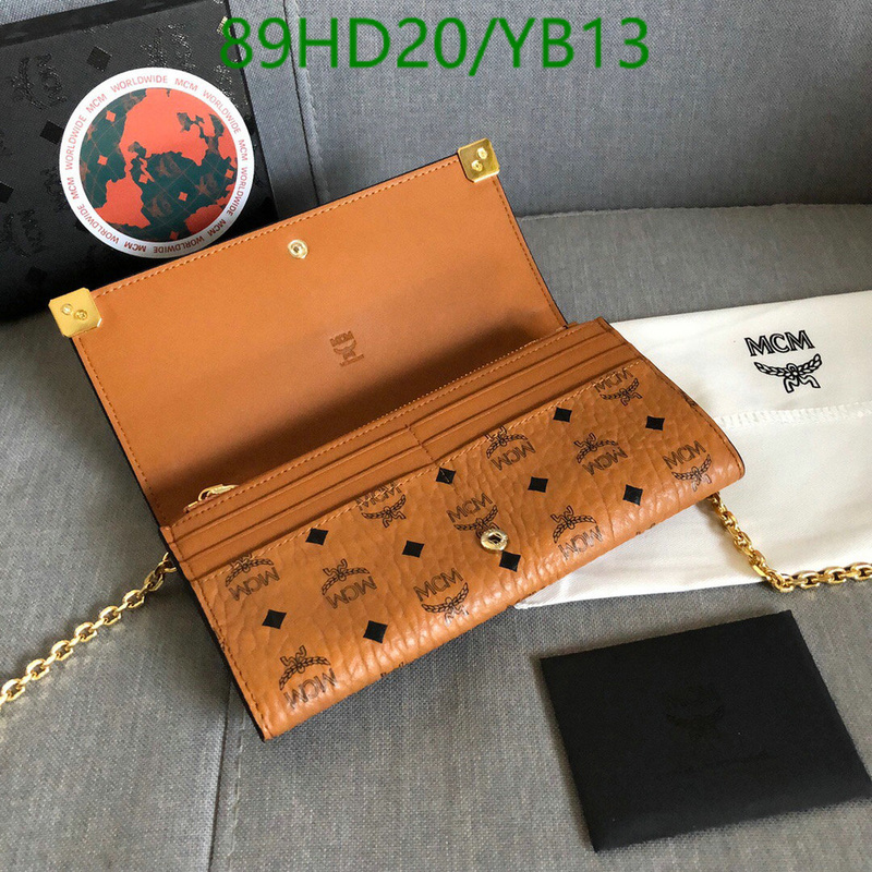 MCM Bag-(Mirror)-Wallet-,Code: YB13,$: 89USD