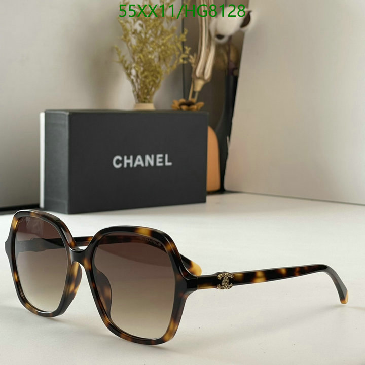 Glasses-Chanel,Code: HG8128,$: 55USD