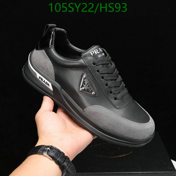 Men shoes-Prada, Code: HS93,$: 105USD