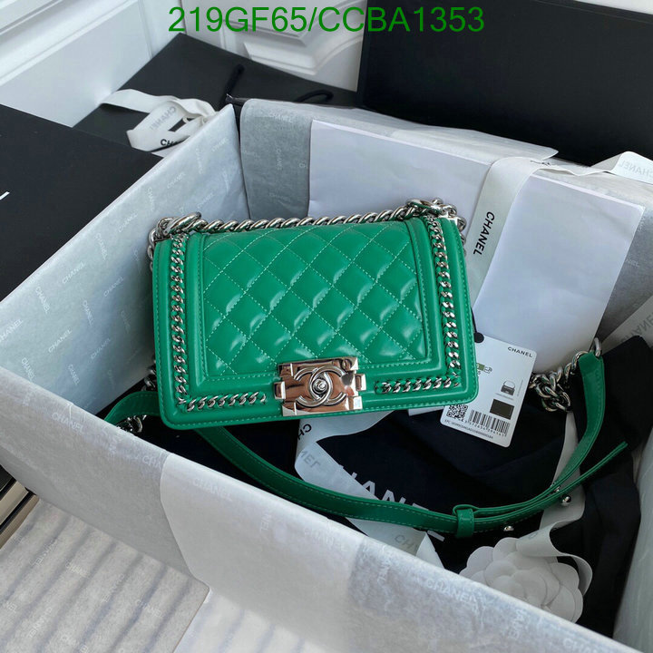 Chanel Bags -(Mirror)-Le Boy,Code: CCBA1353,$: 219USD