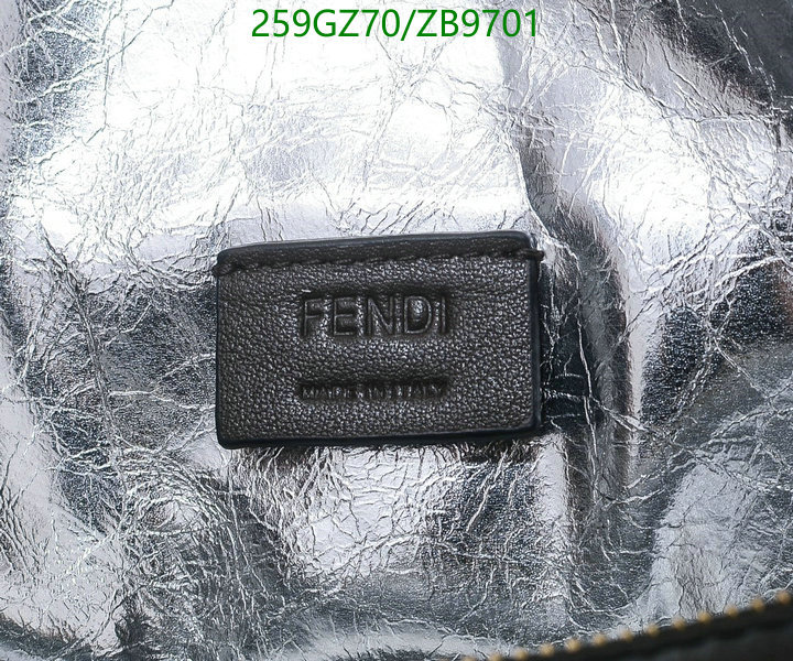 Fendi Bag-(Mirror)-Handbag-,Code: ZB9701,$: 259USD