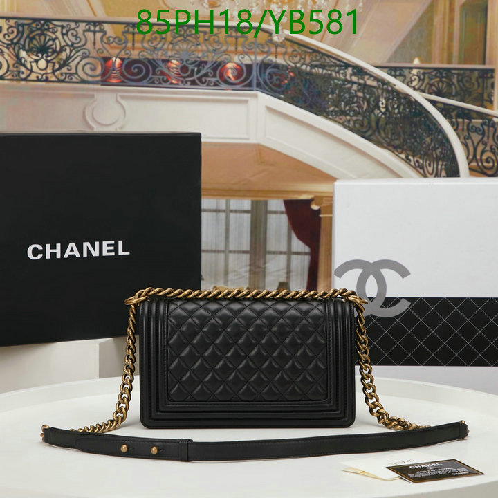 Chanel Bags ( 4A )-Le Boy,Code: YB581,$: 85USD