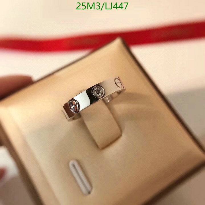 Jewelry-Cartier, Code: LJ447,$: 25USD