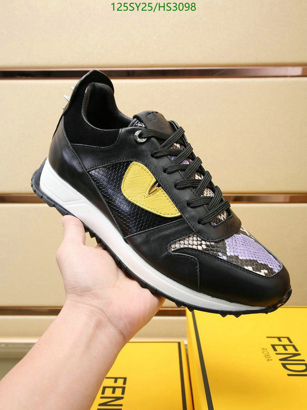 Men shoes-Fendi, Code: HS3098,$: 125USD