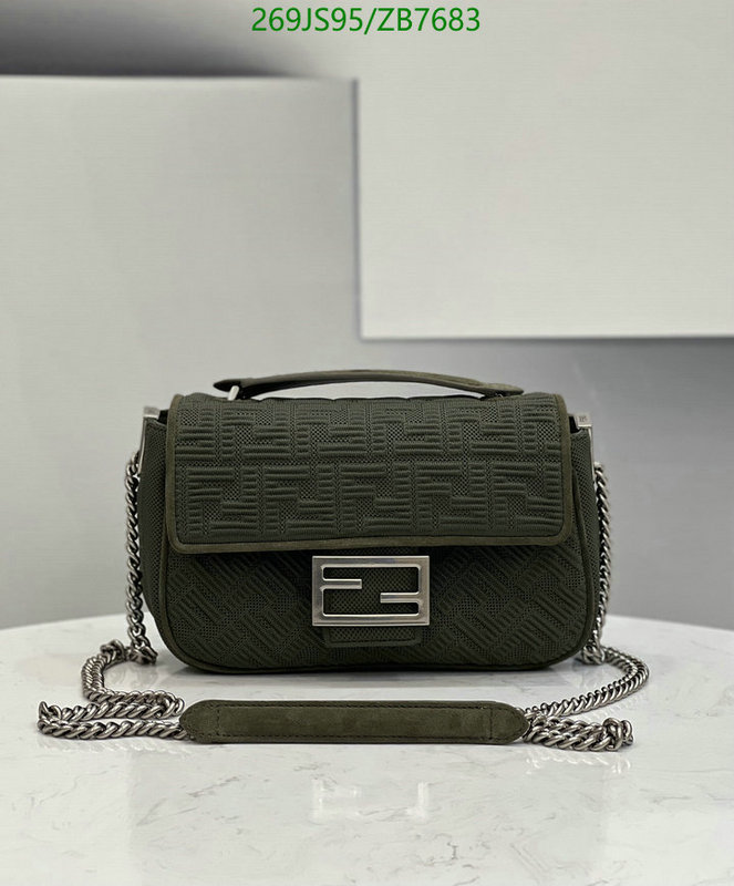 Fendi Bag-(Mirror)-Baguette,Code: ZB7683,$: 269USD