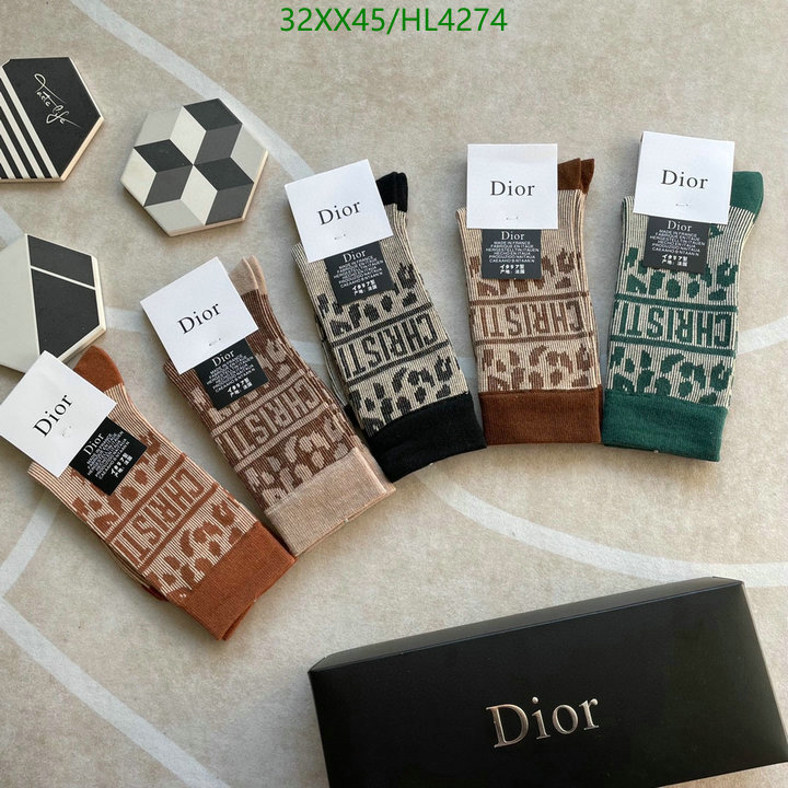 Sock-Dior,Code: HL4274,$: 32USD