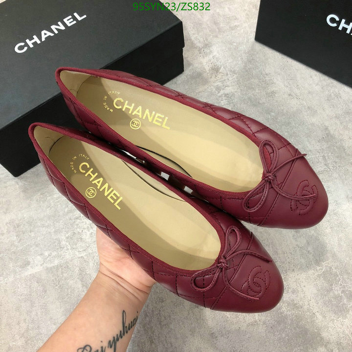 Chanel-Ballet Shoes,Code: ZS832,$: 95USD