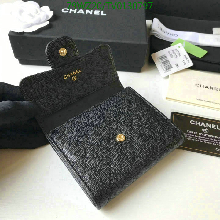 Chanel Bags ( 4A )-Wallet-,Code: TV0130797,$: 79USD