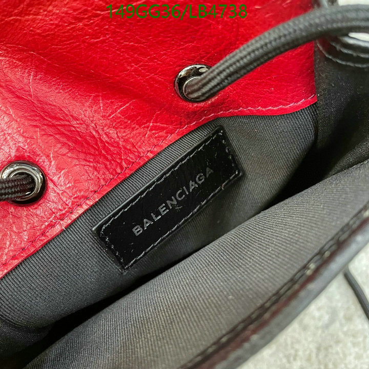 Balenciaga Bag-(Mirror)-Other Styles-,Code: LB4738,$: 149USD