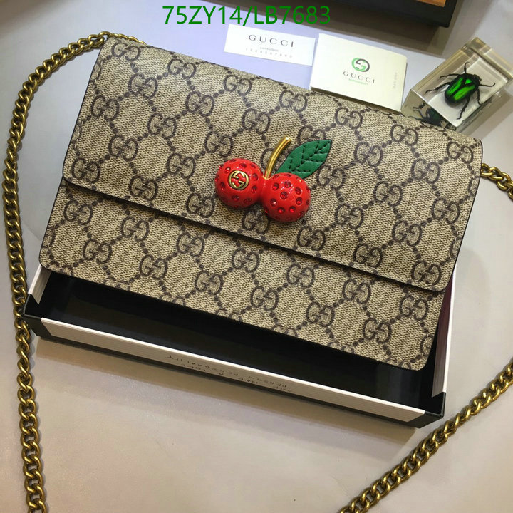 Gucci Bag-(4A)-Diagonal-,Code: LB7683,$: 75USD