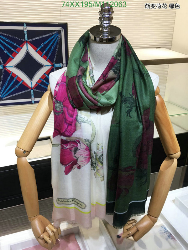 Scarf-Ferragamo, Code: M112163,$:74USD