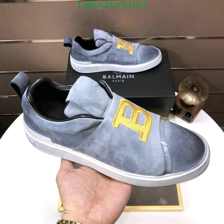 Men shoes-Balmain, Code: XS1501,$: 139USD