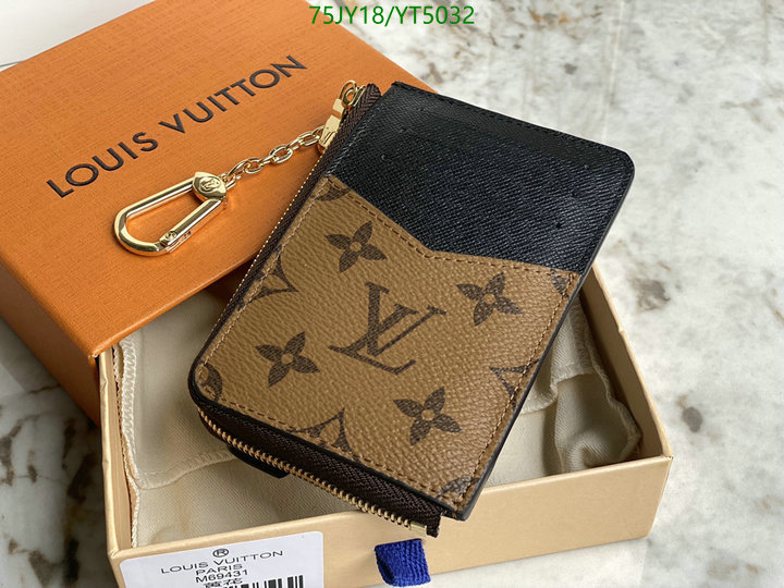 LV Bags-(Mirror)-Wallet-,Code: YT5032,$: 75USD