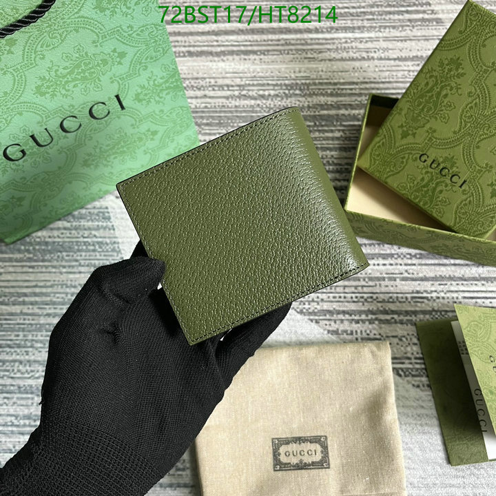 Gucci Bag-(Mirror)-Wallet-,Code: HT8214,$: 72USD