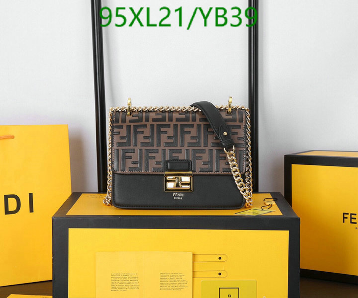 Fendi Bag-(4A)-Diagonal-,Code: YB39,$: 95USD