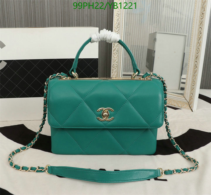 Chanel Bags ( 4A )-Diagonal-,Code: YB1221,$: 99USD